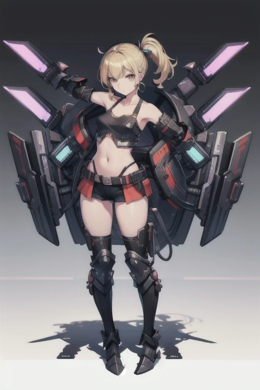 ,look at viewer,neutral posture,character chart,arms at sides,tachi-e,standing,full body,concept art,(white background,simple background:1.5),anime,1girl,solo,masterpiece,Awards,high quality,High resolution,HD,4K,8K,high quality,bikini