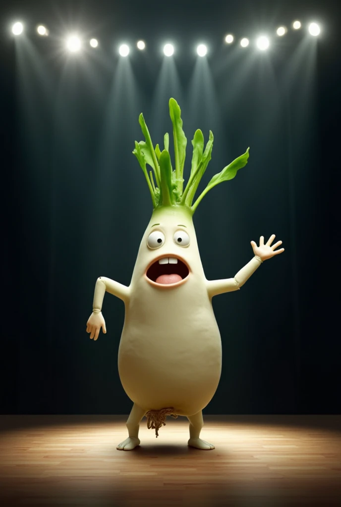 latkesfy, A comic relief character made out of oozing slime, holding a sign saying I am not a riot