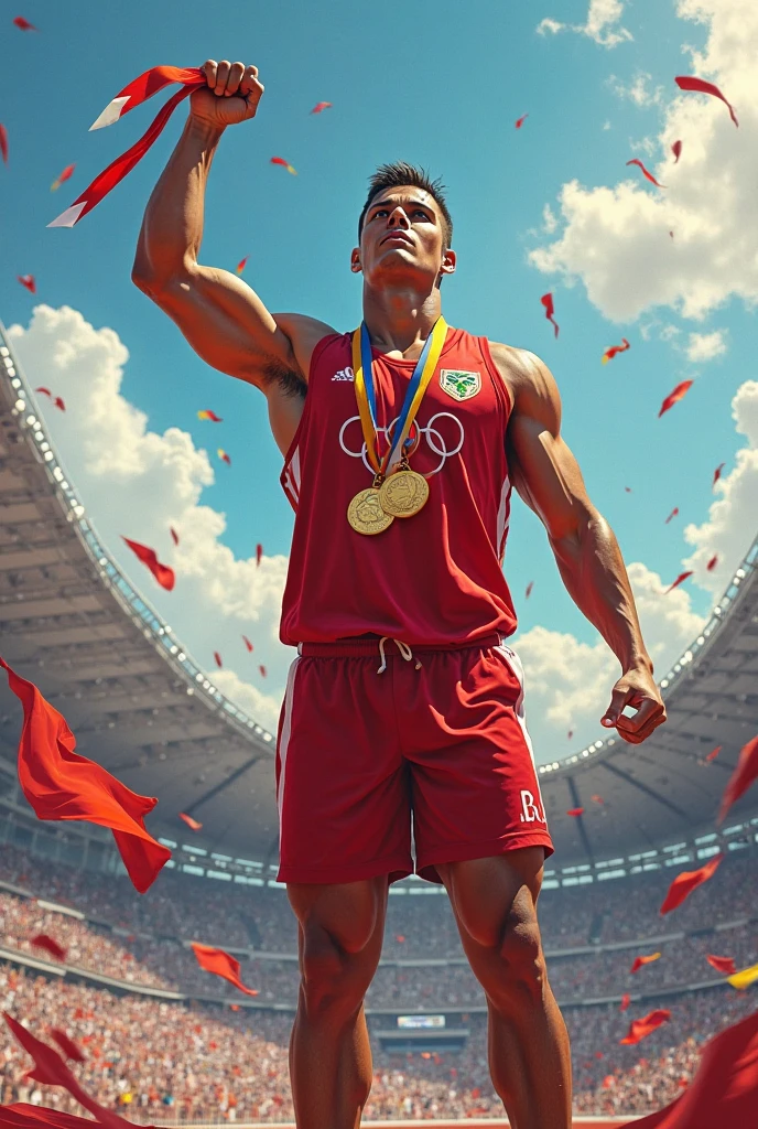Olympics winning a challenge
