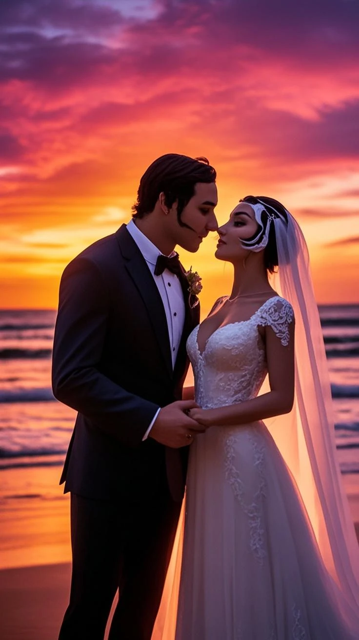 happy couple in honeymoon --auto --s2