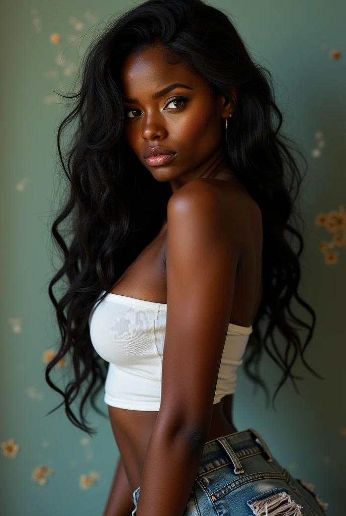 Black girl all cummed up