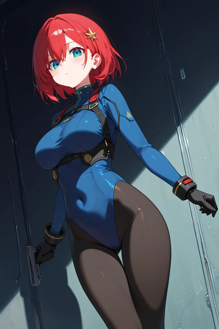 (masterpiece:1.4), highest quality, High resolution, lu1, cyborg, Multicolored Hair, compensate, Exposing shoulders, Black leotard, High leg leotard, (String:1.1), White jacket, Open jacket, belt, Shorts, Cowboy Shot, cyber punk, squat, wall, Abdominal muscles, A woman sitting facing the front , cyber punk, cybercore, Underarm, Bobcut, juicy thighs, Muscular woman, dirty, shiny and bright skin, Smooth surface, Tight body suit, Beautiful Face, Cute face、Plump、Big Breasts, Big Hips, Full Body Shot, Mature mother, Voluptuous thighs, ox, Seductive mature woman, Perfect body, Plus Size Model, Sailor suit, Wearing high heels,Miniskirt Uniform, Chunli