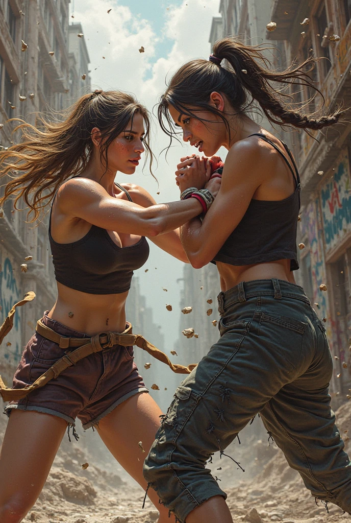 1950's Street Fighter female characters