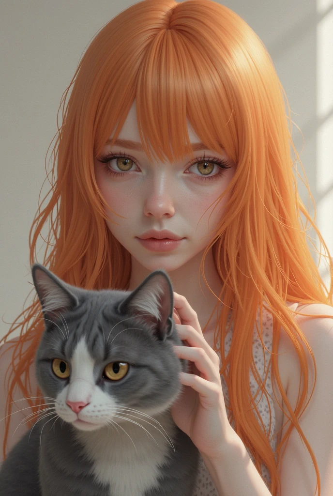 (Neon red thema:1.2), masterpiece, highest quality, 4K, (Photorealistic), bokeh, enlightenment,(1 perfect portrait of a girl), (A fascinating eye for perfect detail:1.2), colorful hair, (gradient hair), (neon red hair:1.6), (Cat ear:1.2), fantasy background, (exposed bare shoulders), (long-term alienation sleeve), (lean forward a little), head tilt, (movie lighting:1.2), oversized clothes, (seductive pose:1.4), (neon red background:1.6), Light red beautiful eyes, close up,
