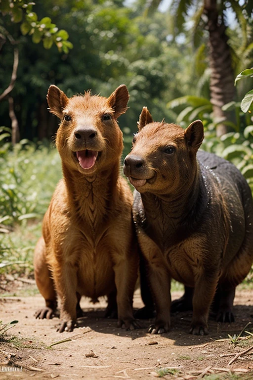 masterpiece, high quality, realistic, detailed background, (((dinosaur, Shiba lying on back))), (feral), (((wide hips))), ((((rear view, poop on face)))), (masterpiece), best quality, 4k, 2k, ((((feral, duo, on top of Shiba, cloaca to face, crouching position, paws, spread legs, dirty, messy, tail up,))))), ((((((rear view, feces from dinosaur cloaca, leaking cloaca, feces covered cloaca, big dinosaur cloaca, excessive dinosaur cloaca feces, dinosaur crouching over Shiba head, feces on belly, feces on face, shiba lying on back with feces on body, feces splatter, huge cloaca, gaping cloaca)))))), ((((((((feral dog head in dinosaur cloaca, deep rimming, rimjob))))))))