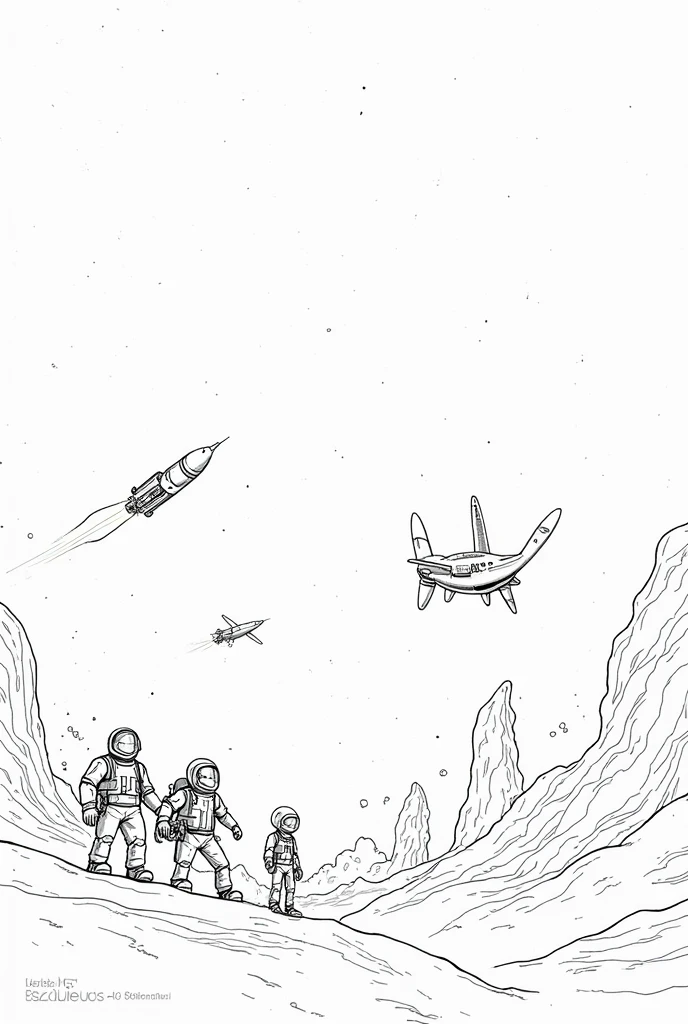 Coloring, Sci-fi