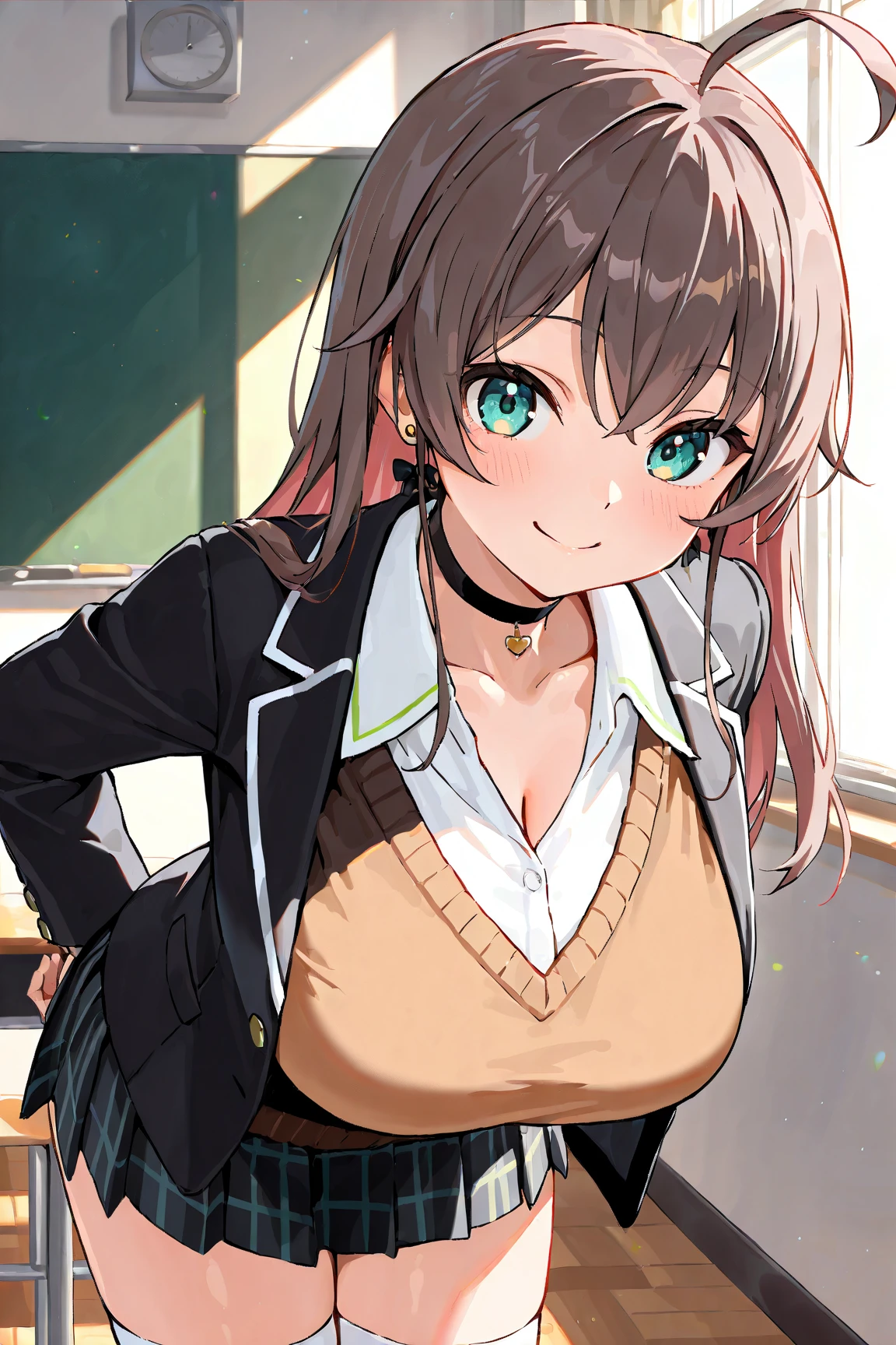 score_9、score_8_up、score_7_up、score_6_up、Source Cartoon、Zoe、l4d_zoey、1 girl、solo、woman、woman的、21 歳woman、Brown Hair、Medium Hair、Ponytail hairstyle、Green Eyes、Pursed lips、beautiful体、smile、Jacket、赤いJacket、White Shirt、denim、belt、pantedium breast、womanフォーカス、Official Style、Medium Shot、Perfect Anatomy、Perfect Face、Are standing、dynamicなポーズ、Abstract Beauty、beautiful、At the center、looking at the camera、Approaching perfection、dynamic、moonlight、Very detailed、Watercolor、Art Station、Concept Art、Smooth、Sharp Focus、An illustration、Portrait