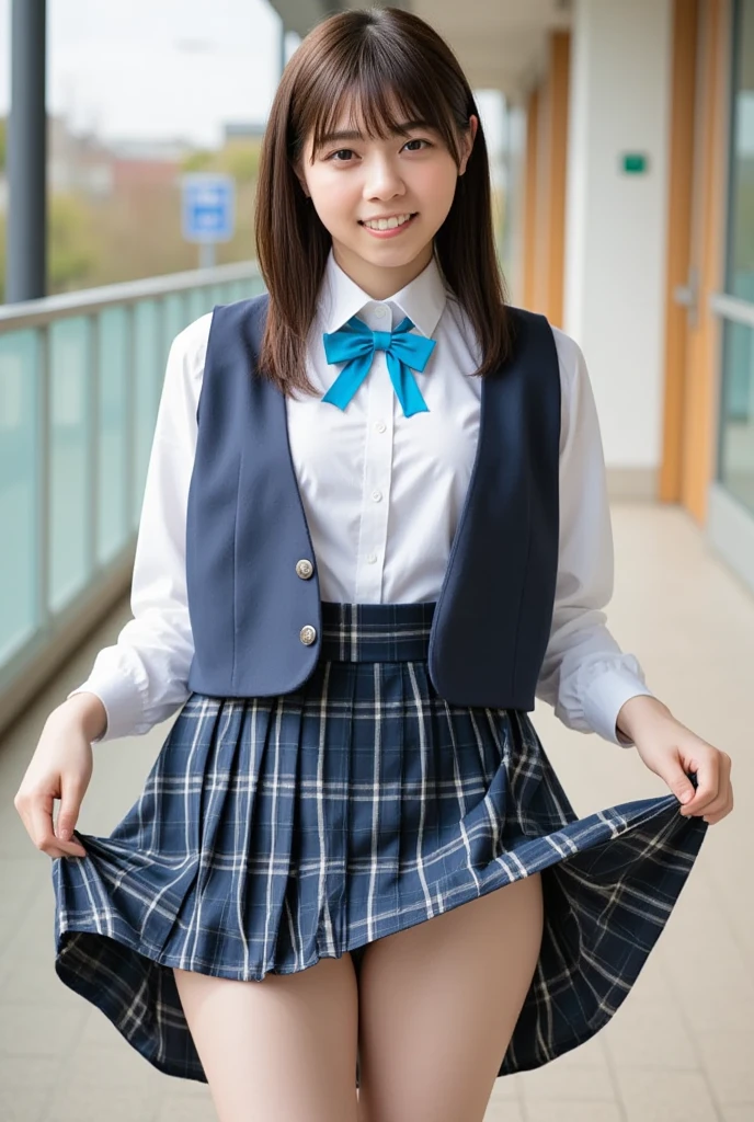 (photorealistic:1.4), fullbody shot, best quality, masterpiece, raw 32k photo, (extremely detailed japanese beautiful girl), (extremely detailed eyes:1.2),(baby face), (cute face:1.2), ultra-detailed, ultra high res, amazing, BREAK,standing,
(school uniform:1.5),detailed school girl, (disneyland:1.4), beautiful detailed girl, bangs, cute face, miniskirt,(baggysocks)
