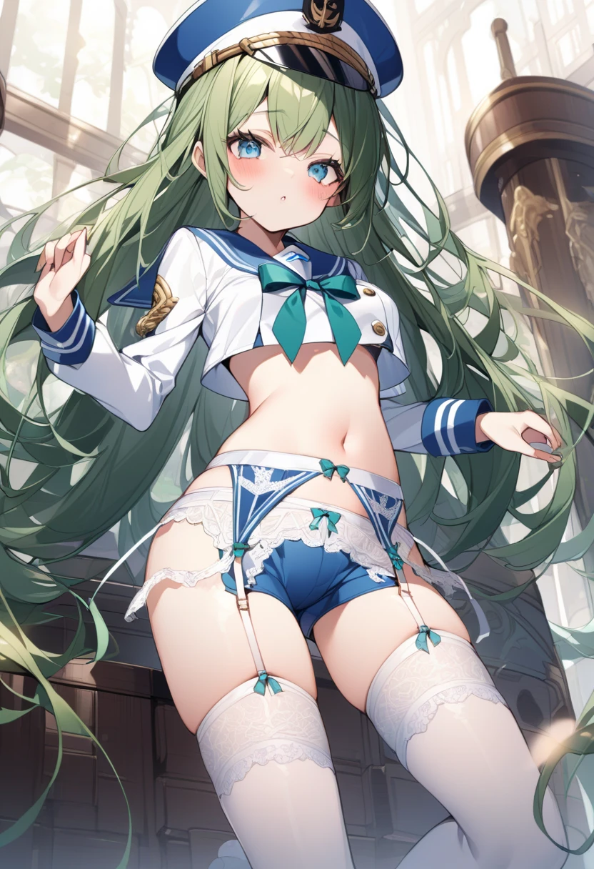 a girl,panda ears,Tail,wing,bamboo forest,heterochromatic pupils,Permanently installed,playground,Internal ejaculation,underwear,White tracksuit,Wearing a green coat,Sailor suit,no shoes,earphone,double tail,Shy,blush、masterpiece、Top image quality、top quality, animal ears,black stockings,white pantyhose,Green and white hair、exquisite eyes、beautiful girl、plump cheeks、ribbon、kawaii、leg rings、Shoulder,Navel exposed,((cute big Chests)),hairpin,Bangs,tension,Raise your hands above your head,armpit,close eyes,blush了,open mouth,Sweaty,The whole body is soaked ,Chest,split,Sticking out tongue,tears,Beautiful and charismatic characters,Her appearance is very striking,long silky hair,And a pair of bright big eyes,Her face is very delicate,nipple