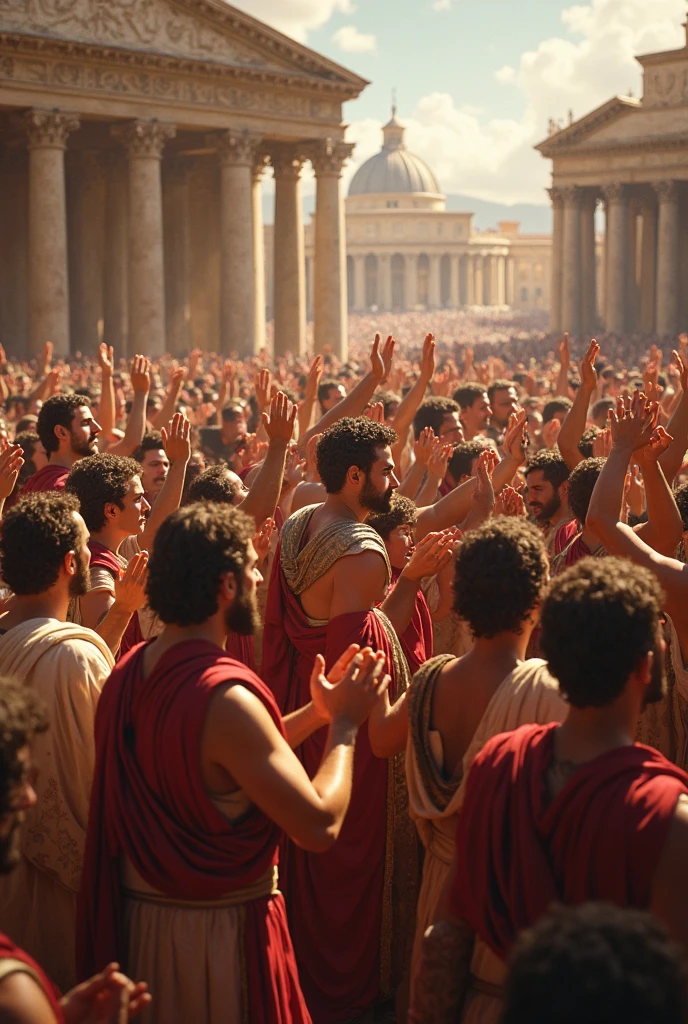 long-suppressed popular anger Roman society 