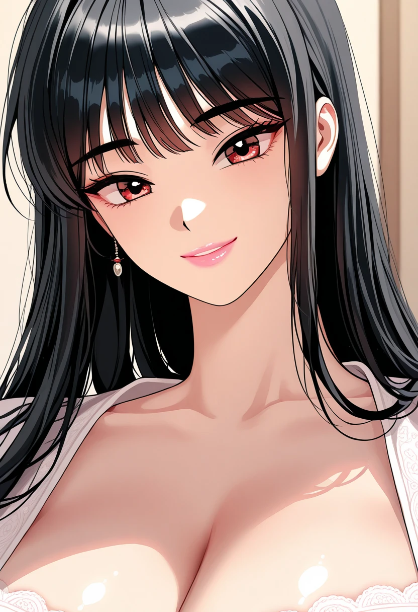 best quality, masterpiece, highly detailed,1girl, ((slime)), (vine), cage, bandage, red rope, (detail light), falling blood petals, Boa Hancock, , (masterpiece:1.5), Detailed Photo, Smiling, Sexy, (8K, Best Quality:1.4), (1girl), Beautiful Face, (anime realistic Face), (Black Hair, long Hair:1.3), Beautiful Hairstyle, Realistic eyes, beautiful detail eyes, (white skin), beautiful skin, absurd, attractive, ultra high resolution, ultra realistic, high definition, golden ratio, (sexually aroused:1.5), Pinkish white skin, cool white light, sexy pose, Beautiful , white background, pink soft white light, Wear a white dress, sexy, black lace bra, (nsfw:1.3),