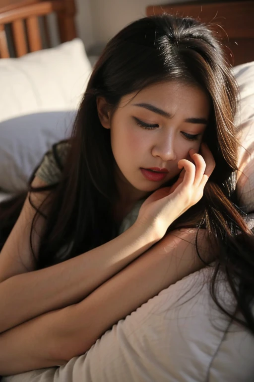 Bayi tidur disamping jendela tengah malam