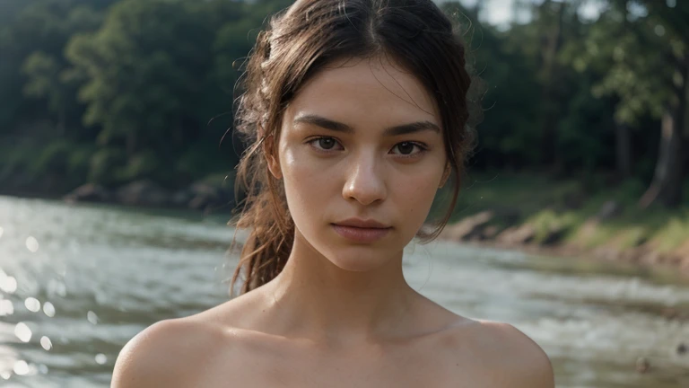 1girl, pastel colored soft lights, (8k, RAW photo, best quality, masterpiece:1.2), (realistic:1.3), (photorealistic:1.3), ultra-detailed, (high detailed skin:1.2), 8k uhd, dslr, high quality, film grain, Fujifilm XT3, best quality, beautiful lighting, swimming underwater