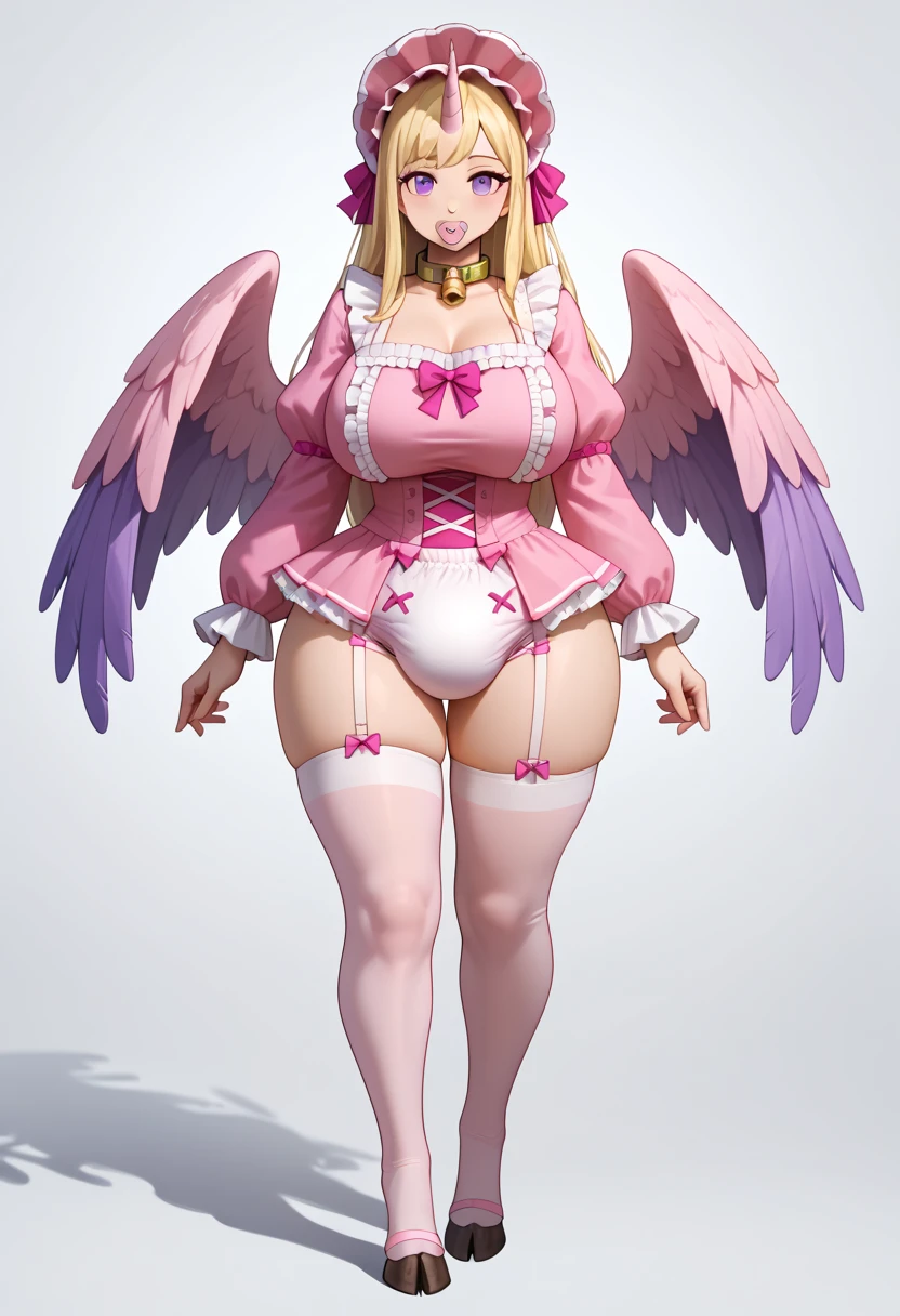 Una imagen de dibujos animados de una mujer con cabello rosado y un disfraz de hada, Retrato de cuerpo entero de un corto!, !!Retrato de cuerpo entero!!, fullbody commission for, Retrato de cuerpo entero, full body illustration, Imagen de cuerpo entero, Chica entrenadora de insectos, Full body anime illustration, small curvy loli, Adoptable de cuerpo completo, Sonriendo como una reina de las hadas
