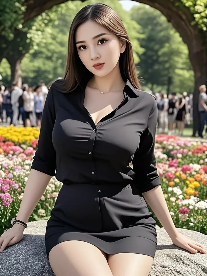 ((midnight, Need, 8K, tmasterpiece:1.3)), , Long legs, Focalors:1.2, Plump body，Late autumn，perfect figure beautiful woman:1.4,((Dark brown hair, huge tit:1.2 )), (low chest, tight-fitting，deep v big breasts，blackstockings，cleavage，shift dresses，maple leaves，Floral dress), ((Late autumn，fall foliage，yellow grass，falling leaf，ln the forest)), Highly detailed facial and skin texture, A detailed eye, 二重まぶた，autumnal，wears glasses，the lilies，crisp breasts，Smile with，Bigger breasts, Wavy hair，crisp breasts，Get wet，Sweat profusely，wearing a choker，Wear earrings，wears a watch，Redlip