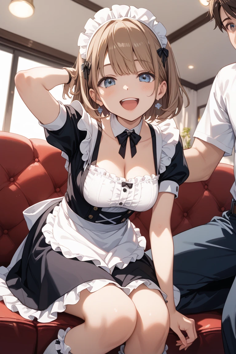 One Girl、youngest son、Young Girl、Baby Face、Young appearance、((低height))、((height:120cm))、(height:1/2)、Elementary school、Busty breasts,((Busty breasts:1.8))、whole body、