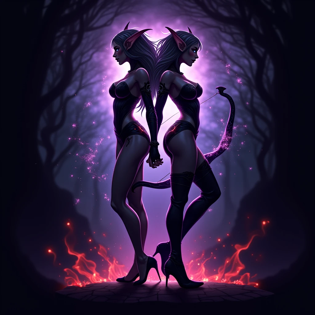 a bat with a spider's body or a wolf with a scorpion tail.