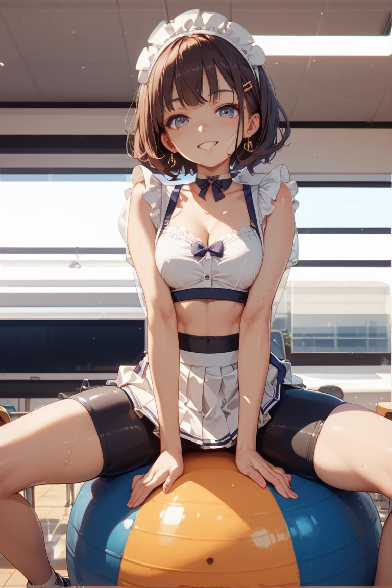 ((top-quality)), ((masterpiece)), Pitch Resuit、((Adult Woman))、25-years old、、Idol、Sobbing tears、Wet_Clothes 、watermarked 、knee high white、pantyshot、(cum in vaginas:1.4))、cum in mouth.、Large crowds、Stadium、Attention、see -through. Lift Mini Skirt、point at viewer、 Mini skirt dress 、underboob, , (shiny skins, perspired:1.4),、 Large crowds, Short black hair, Brown-eyed,,,,depth of view,The eyes are delicate,Sharp pupils,,、A slender、(thick thight)、A smile、On stage、Shooting