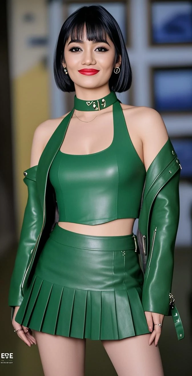 (highest quality、16k、High resolution、masterpiece: 1.2)、Super detailed、((One Italian Woman))、(((micro bikini))), (((full body image)))、(((Anne Hathaway)))、((Jennifer connelly))、18-year-old、beautiful detailed face、teenage girl、short hair、(genuine、photogenuineistic、photogenuineistic: 1.37)、nikon 105mmFull body shot with lens、((black background))、((Beautiful background blur))、Attractive female body that attracts the opposite sex、Both arms are hidden behind the body and cannot be seen、((black background))、((A beautiful figure that stands out against a dark background))、((Anatomically correct fingers of the hand))、((correct number))、soft studio lighting