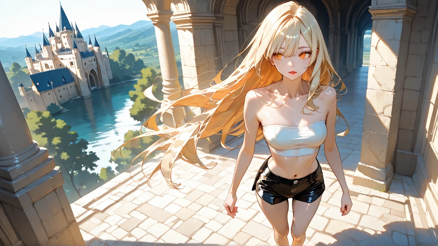 official art, unity 8k wallpaper, ultra detailed, beautiful and aesthetic, High quality, beautiful, masterpiece, best quality, (zentangle, mandala, tangle, entangle:0.6), full body:1.3, fit body:1.2, lean fit young woman:1.1, walking:1.1, thin body, beautiful face