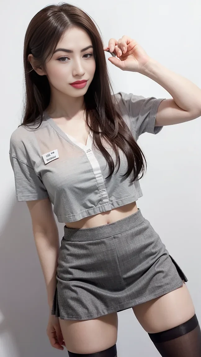 (8K, Best quality, Masterpiece:1.2),
(Realistic, photo-realistic:1.37),
Ultra-detailed,
1 girl, full bodyesbian, Outdoors, (Adjust hair:1.5)
Office Lady, black officeblazer, officeskirt, (Pantyhose:1.2), (short buttoneddownshirt:1.2), buttonedupcollarprim, buttoneddowncollarprim, Bra, (Pantyhose:1.2), alphalayers, high-heels,
Beautiful earrings,
Cute,
Solo,
Beautiful detailed sky,
(Smile:1.15),
(Closed mouth),
Small breasts,
Beautiful detailed eyes,
Business attire,Business wrapped hip skirt
(Short hair:1.2),
Floating hair NovaFrogStyle,