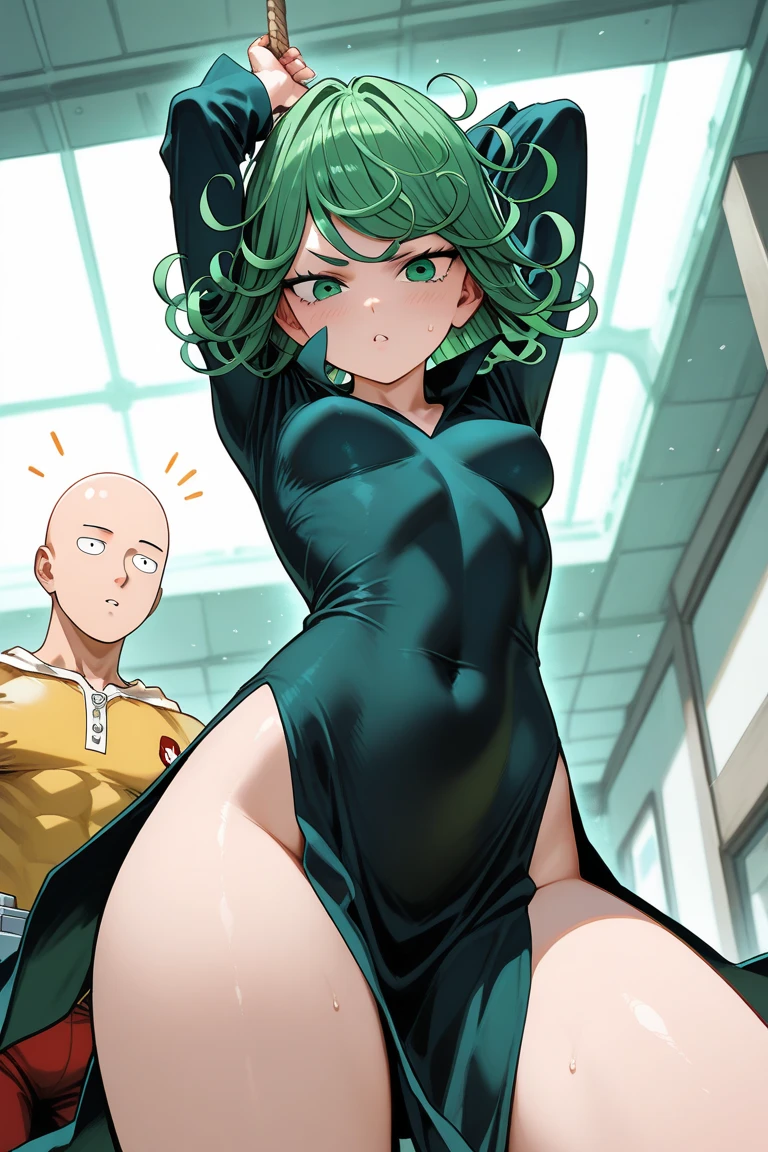 One girl, Short green hair,,View Viewer, smile , Highly detailed face, Perfect lighting, Highly detailed CG, (Perfect hands, Perfect Anatomy),, Legs,large breasts,nipples,pussy,smiling,female , Ample breasts (((NUDE))) ,spread Legs,lying down,nipples,(pussy,from below),female、(((((Leg spread)))))、Large Breasts、(((((Big Breasts)))))、((Pussy juice ))、smile、Erect nipples,(sex,penis)、Lie down on the futon、On the bed