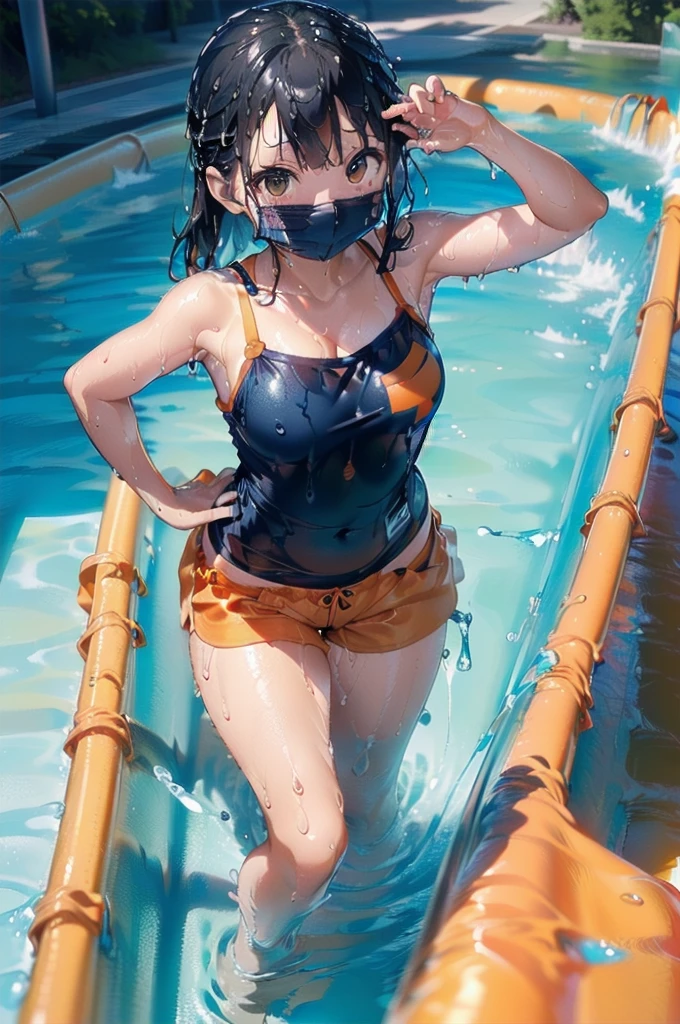 One Piece, female emperor,Get wet,unhelpless,