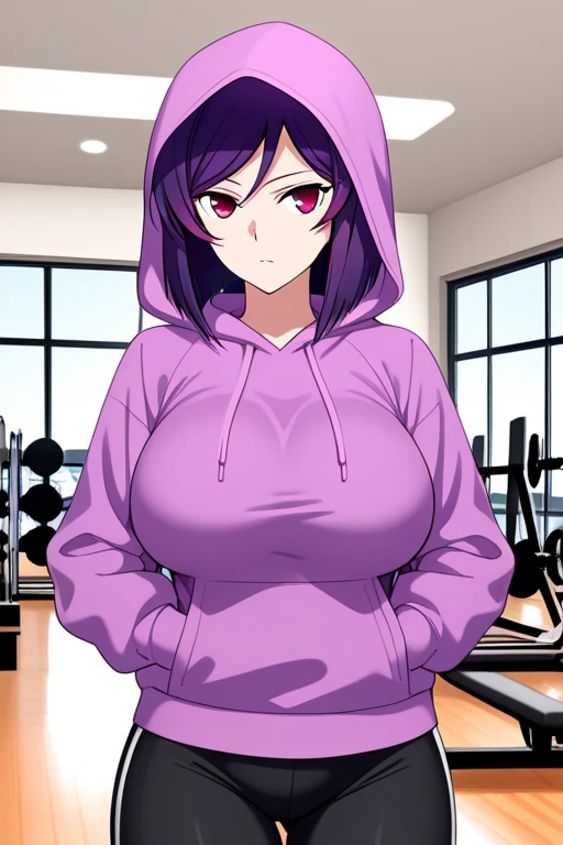 Pink jersey　bottomless purple hair