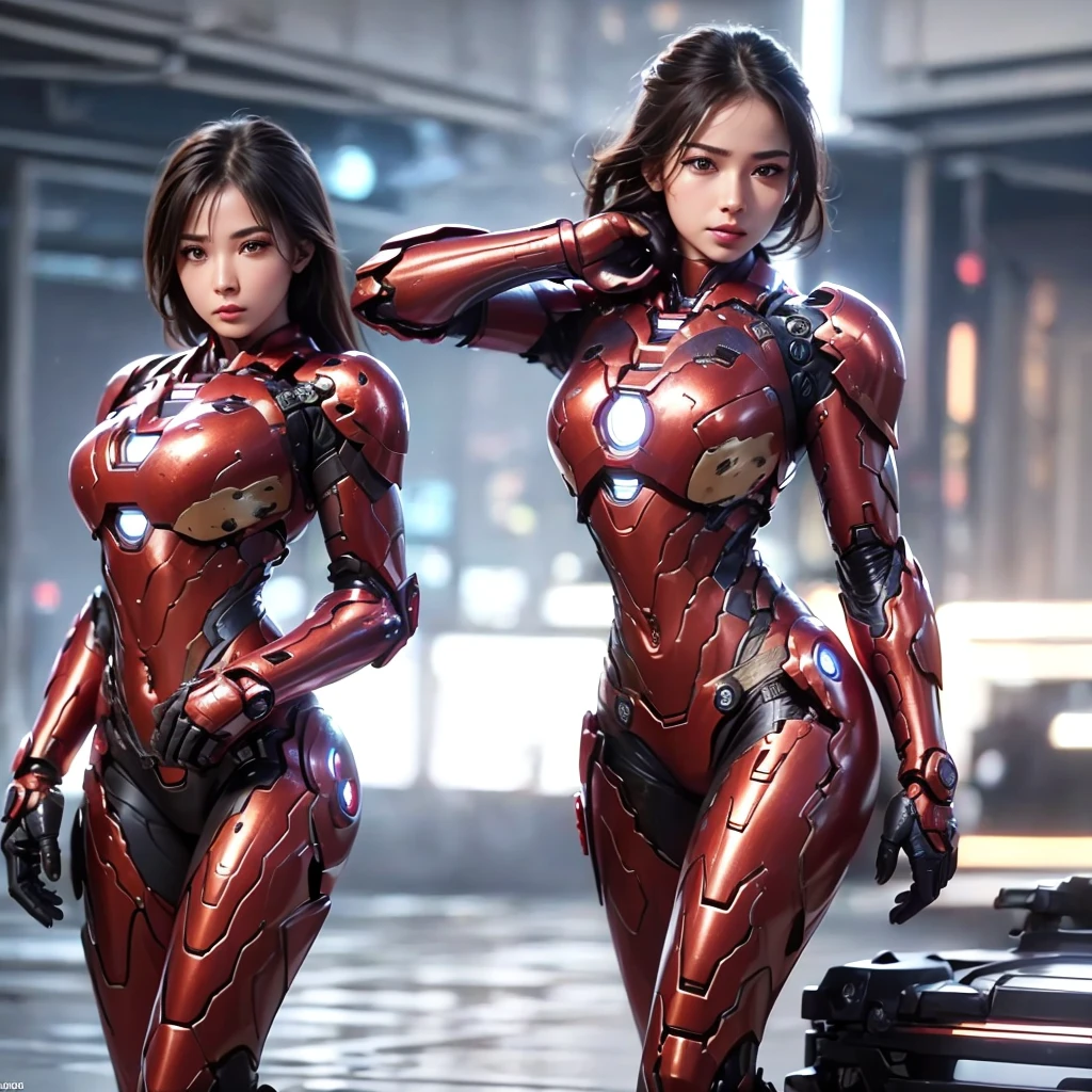 (Masterpiece, Best Quality, Best Resolution, distinct_image, Very Elaborate CG, Cinematic Lighting, Ray Tracing, Drop Shadows, Detailed Detail, (Photorealistic: 1.4), High Quality Textures, Detailed, Realistic Face Expression): (Girl Alone, Face Japan People, (Crimson Long Hair: 1.2), Small Size Breasts, Detailed Gundam cockpit with sparkly red colored eyes, eye level shots, metallic red colored flight suits, tight-fitting clothes, full-body covering clothes, light smile, beauty, slim body, exoskeleton, heroine, headset, long boots, gloves, solo ride)