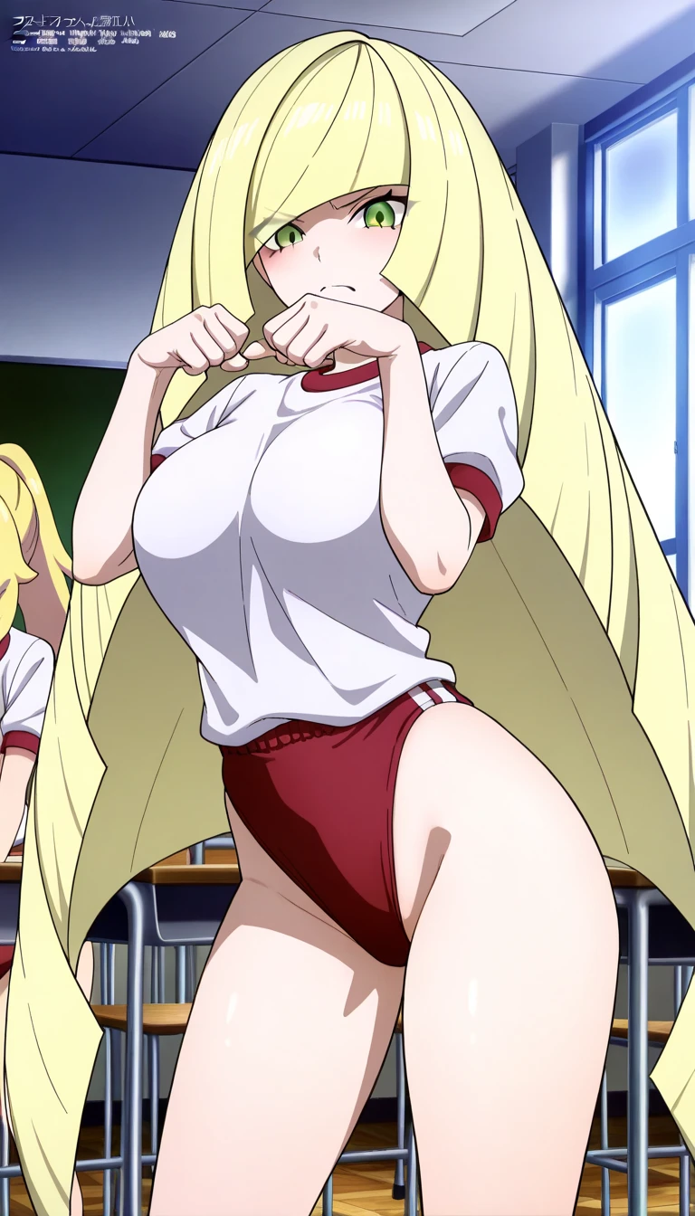 masterpiece, Lucy Heartfilia, best quality, sketch, looking back, image from behind, 1girl, solo, full body, nice ass, sexy curves, (watercolor illustration, soft pastel colors:1.1), platinum blonde hair, peach eyes, High definition, fairy_tail_style, sexy body