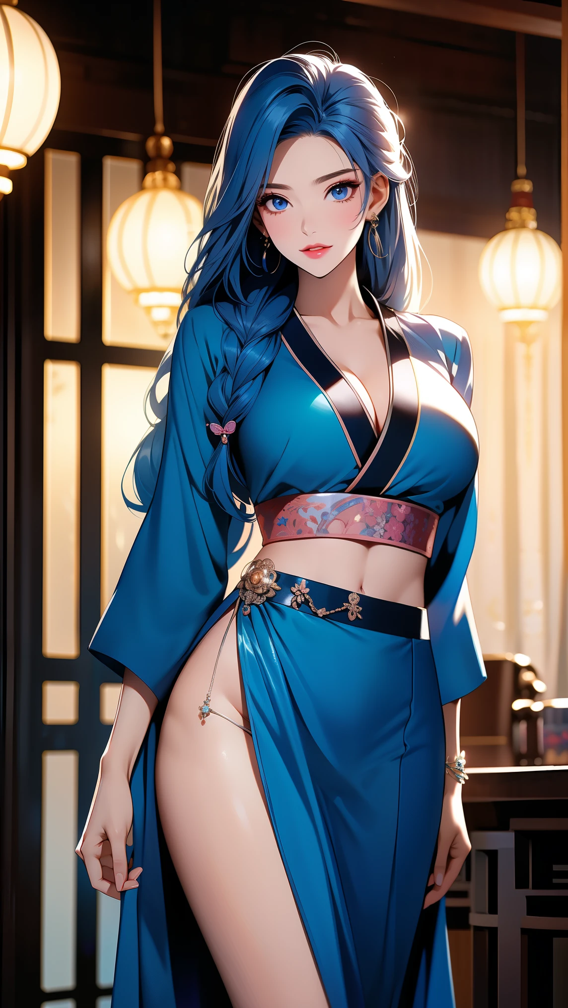 NSFW、最high quality、high quality、best image quality、8K、最High resolution、High resolution、最high quality、masterpiece、realistic pictures、RAW photo、realistic atmosphere、(detailed face)、(fine hands、thumb1reference4)、(beauty of japan )、very nice face、cute face、((beautiful japanese girl))、(woman), ((18 year old beautiful girl))、(glossy black hair)、(straight long hair)、(ponytail)、whole body、slim style、(shiny skin)、(Fair skin, Glossy skin)、real human skin、realistic human body structure、perfect body, perfect face, perfect hands, perfect fingers, perfect lips, perfect eyes,perfect teeth、perfect background, perfect atmosphere,look at the camera、 natural soft light、samurai kimono、maiko kimono、servant、geisha kimono、japanese kimono、japanese traditional、In front of a samurai residence in Japan、((transparent random color(floral samurai kimono、side slit hakama))、((sexy pose with movement))、((angle from random angle))