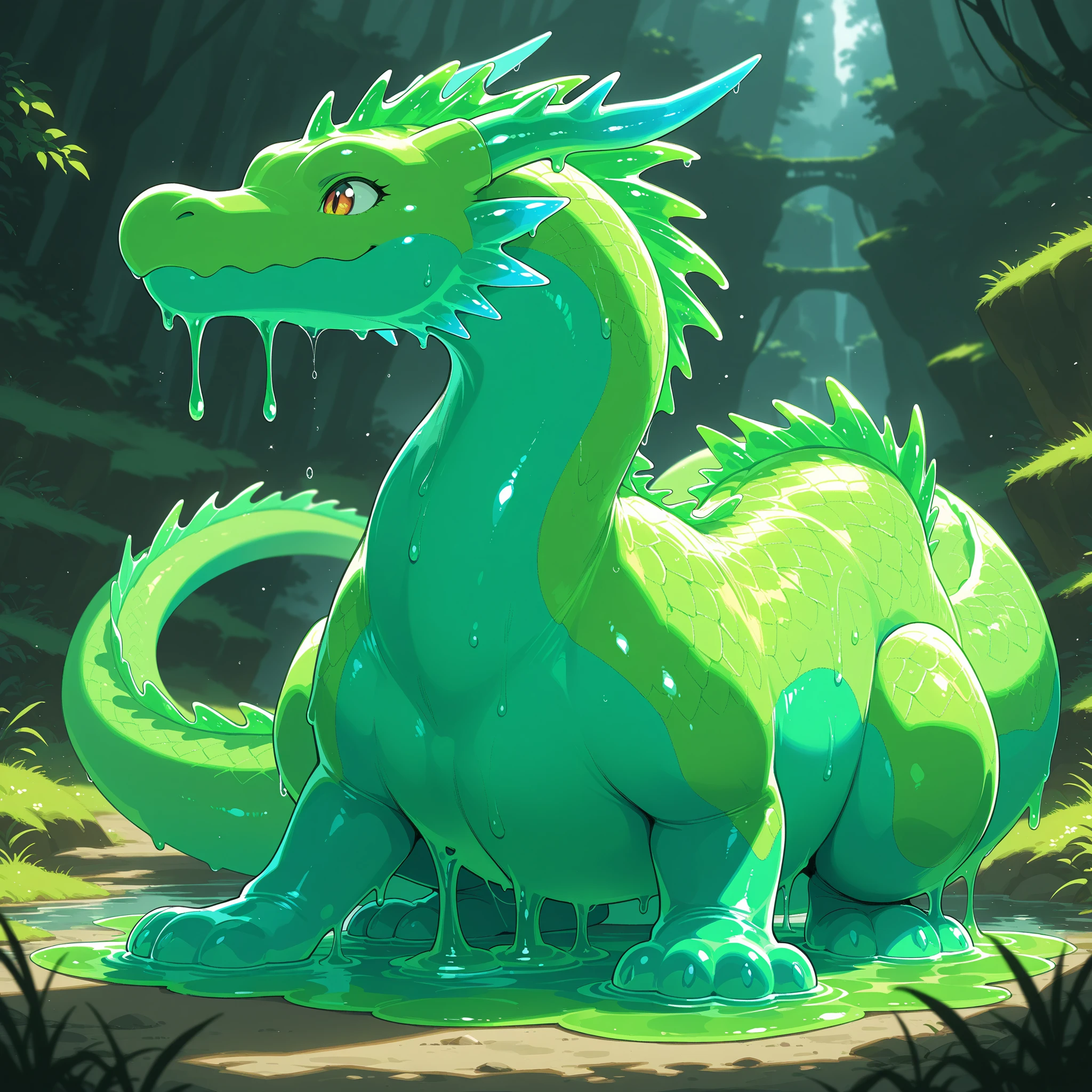 A dragon hand grabs the tail of the dragon