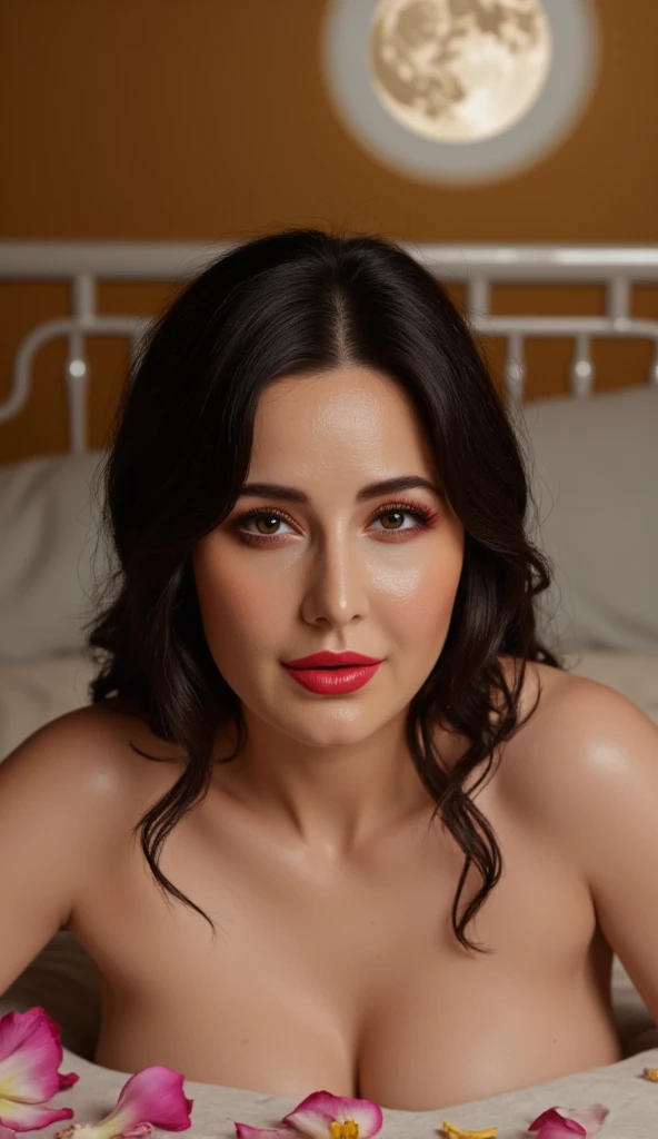 (best quality,4k,8k,highres,masterpiece:1.2),ultra-detailed,(realistic,photorealistic,photo-realistic:1.37),beautiful eyes,beautiful lips,detailed face,red lipstick, black hair, gorgeous woman, long eyelashes, sexy, big breasts, nude, confident expression ,flawless skin, posing gracefully, flowing fabric, red soft and silky material, graceful movement, vibrant colors,artistic lighting, studio photo shoot, full body frame, dreamy atmosphere, all red background, nude, nude, full body frame, full body frame, full body frame, nude, full body frame, nude