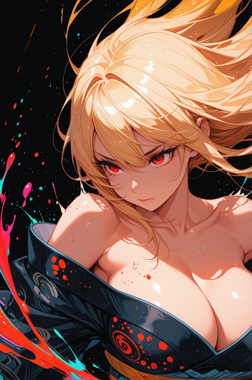 detailed portrait of anime girl, 4K-Anime-Stil, anime art wallpaper 4k, anime art wallpaper 4k, Detaillierte digitale Anime-Kunst, Badass Anime 8K, Saubere und detaillierte Anime-Kunst, zerrissene Kleidung, beautiful body, exhausted