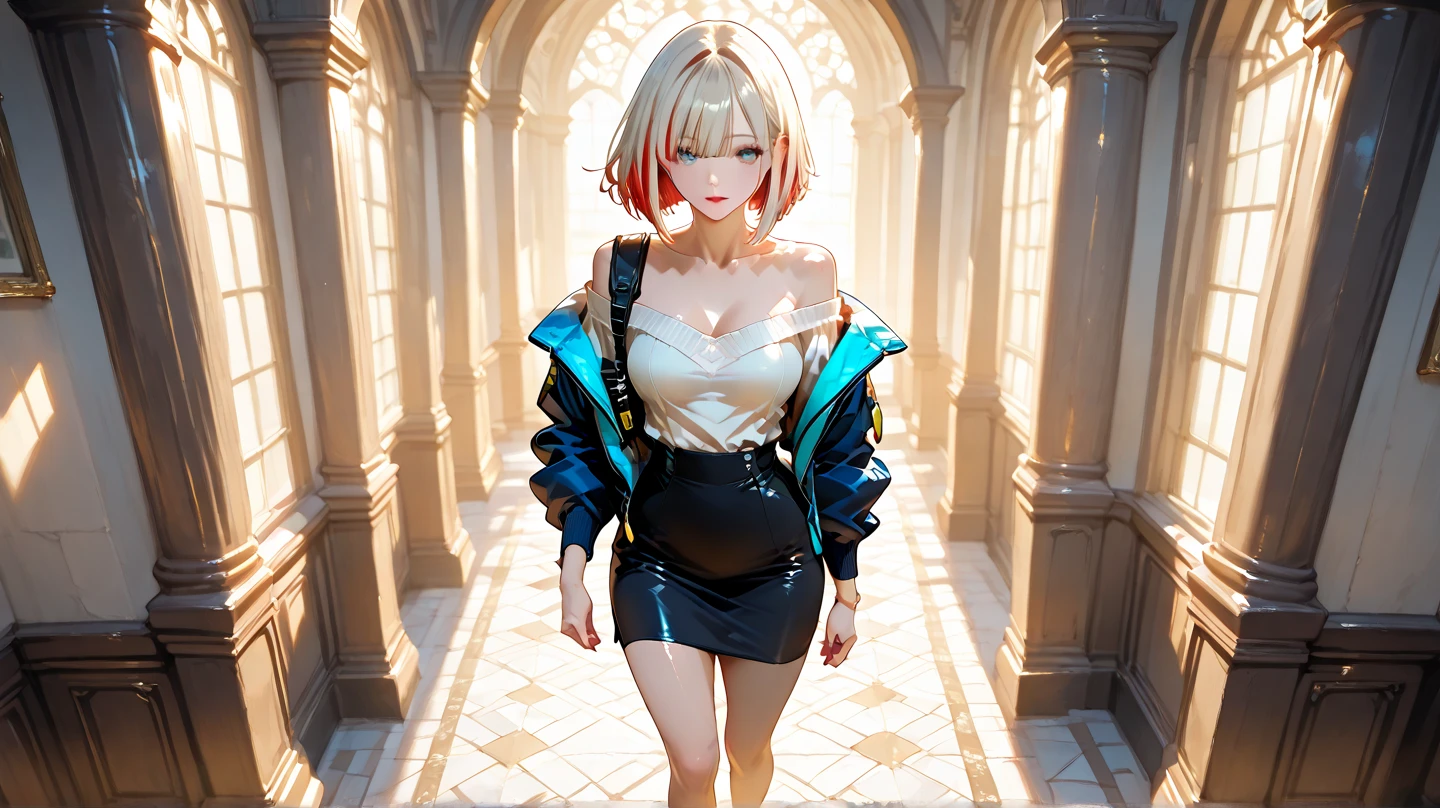((ultra detailed, masterpiece, best quality)) inflatable sexdoll
StarMerrin, 1girl, solo, white hair, cityscape, at night, on top of a skyscraper, short dress, tight