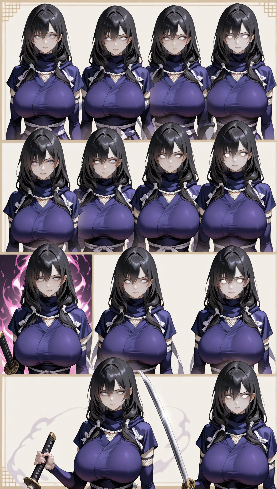 masterpieces,detailed,detailed eyes,mature female,milf, ((white skin)),(pale skin:1,.3),tall female,semiramis \(fate\),black dress, black fur trim, off shoulders,bare shoulders,cleavages,bridal gauntlets, ((masterpiece)) ,<lora:semi-08:1>,(smirk:1.2),black hair,long hair, yellow eyes,pointy ears, (slit pupils)