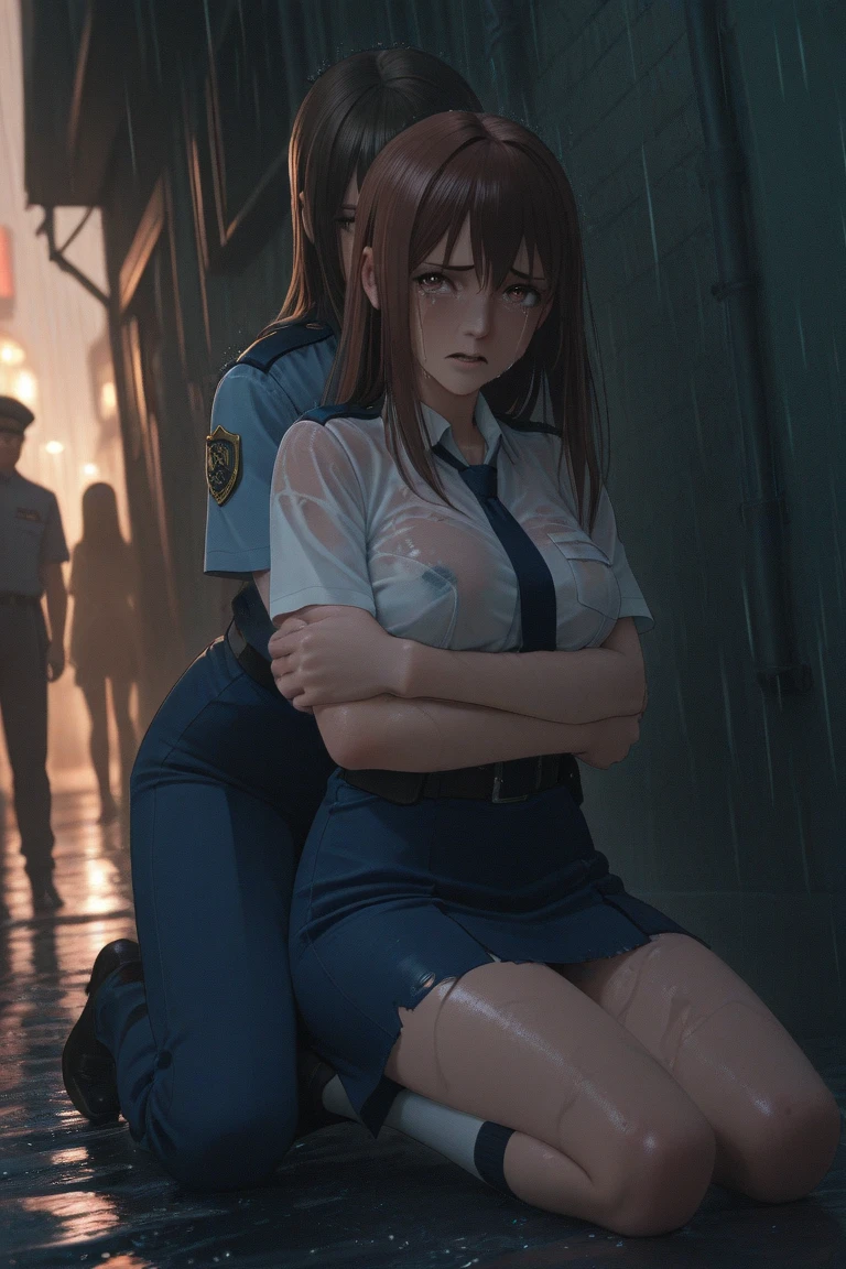 (1man:1.8),group,1girl, (crawl on all fours:1.3),short ponytails,beautiful girl,17 years old,,highschool student,akb48,nogizaka46,small breasts,skinny, brown hair,standing,(The woman is completely ?????:1.7),fullnude,pussy,cry,tears,(collar:1.2),(restrained:1.2),(shackles:1.4),bdsm,public indecency,road in residential area,road,,Buildings outside,collar, (leash:1.4),(fullbody:1.3),A man takes a naked woman for a walk,The man holds a leash in his hand that connects to the woman's collar,man is 30 years old,
man is dog trainer,A man is training a woman,from side,?????,vaginal penis,??????????,????? in pussy,back,????????,