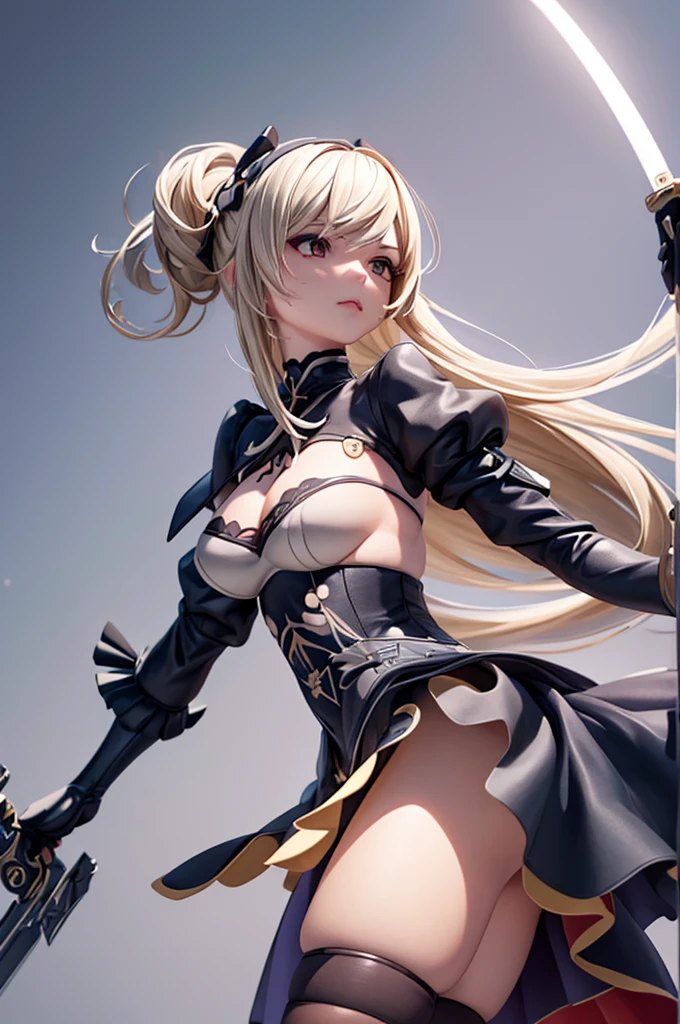 NSFW:1.4、Masterpiece、最high quality、high quality、High definition、High resolution、High detail、Lens flare、Ray Tracing、high qualityのテクスチャー、high qualityの影、Beautiful details、Detailed explanation、Detailed texture、Realistic facial expression、Realistic and colorful、Delicate、Cinematic Light、Side light、Sharp Focus、(1 Female:1.3)、(Intricate detailakeup、Pure Eros Face_v1:0.5)、(Details Beautiful delicate face、Detailed beautiful delicate eyes、Perfect Facial Proportions、Detailed skin、Charm、Detailed chest、Large upward-facing breasts)、Underee-through)、Wet、slender、sexy、High Leg、V-Cut、Fancy Twin Tails、Beautiful bangs、(Lift-up mini skirt)、(Mini skirt soaring in the wind)、(high slit)、Knee-high、Thighs、Cyberpunk Boots、White shirt、tie、Headphones、Cyberpunk Sleeve Removal、Cyberpunk Belt、Cyberpunk City、Full body photography、Low - Angle、Condescending Gaze、Raise your knees、(Take a deep breath、Work on this image step by step)
