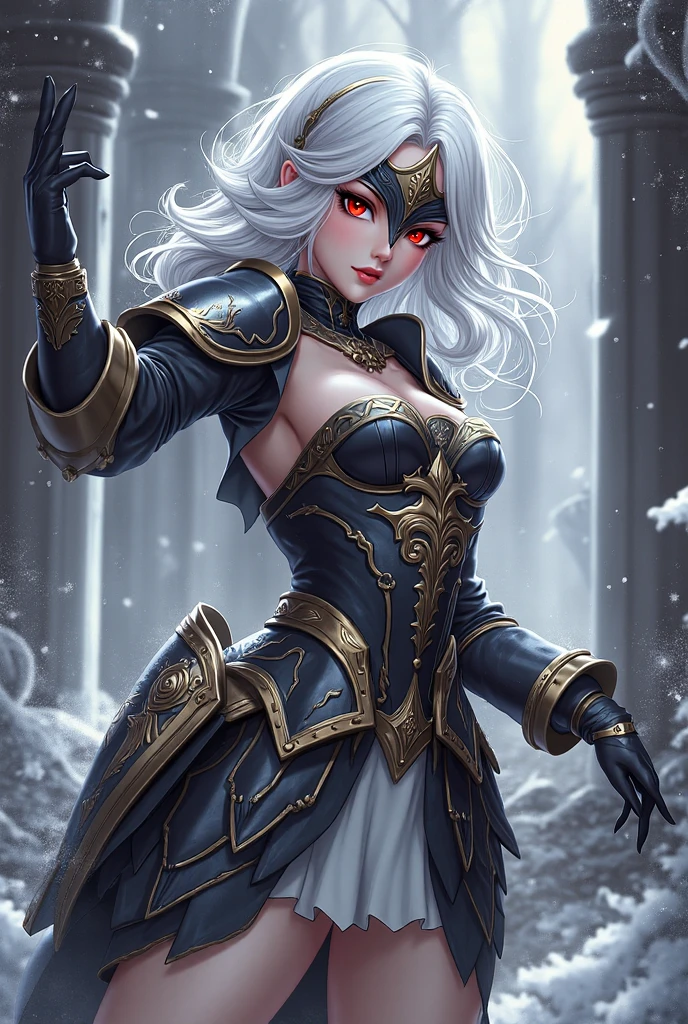 Create an image of the most stunningly gorgeous beautiful Perfect impure sexy horrific seductive trageic girl, some what skeletonized, sexy seductive beautiful face, perfect makeup, lipstick,