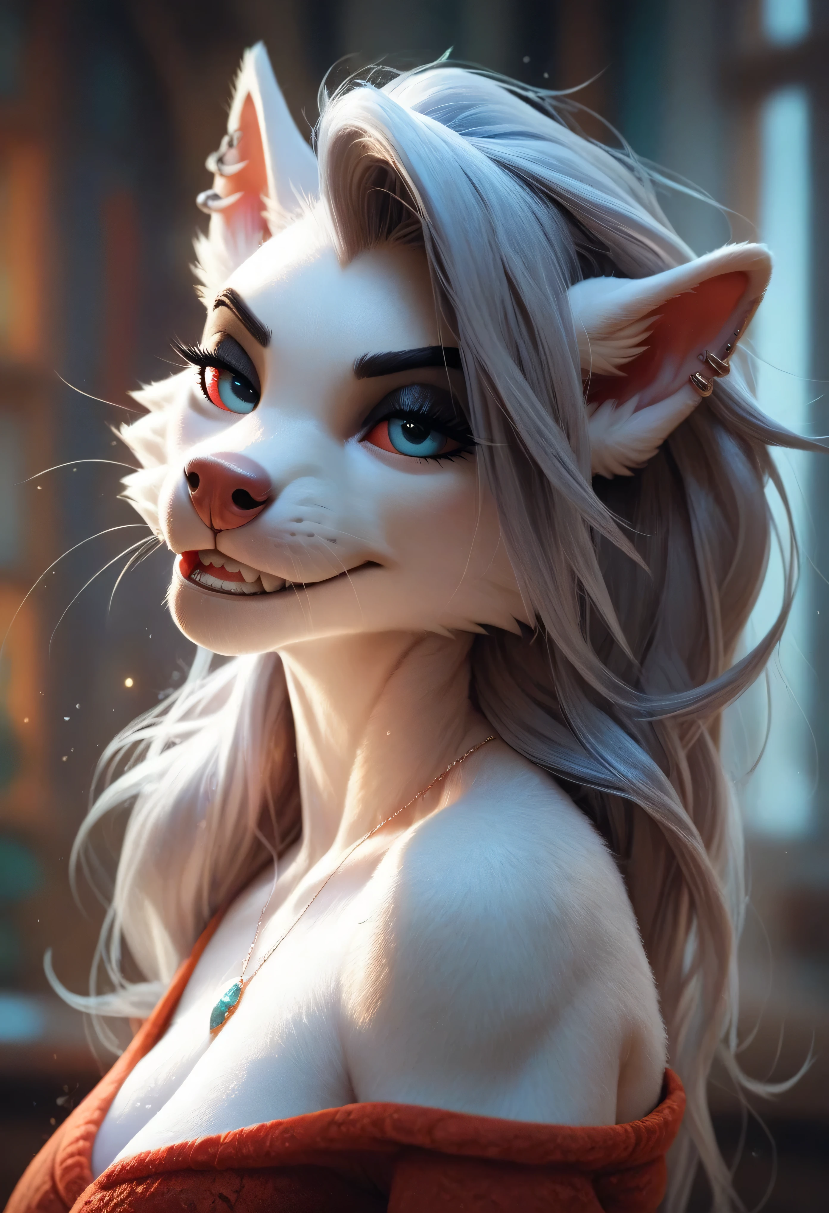 UHD 8k, HDR+, cute female [rat], intricately detailed
