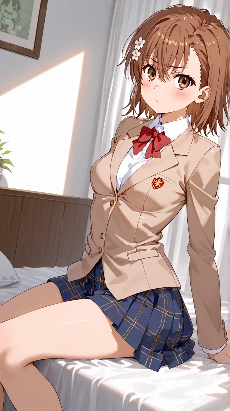 Opening legs、Orange hair girl with bob hair digs her crotch in pale pink panties、Ribbons opened on the legs、Moriman、Crab crotch、transparent areola、Open legs at M、Taken from below、Butt meat、Panties with stains、Dirty panties、Panties that bite into、Butt visible、Manguri gaeshi、Brown eyes、hitornfreckles、Mole、glares、Teary-eyed、Frightened face、Beautiful woman、Lying on the sofa、realisitic、masterpiece, hightquality,Dark blue school uniform、School run、a miniskirt、Mole in the crotch area