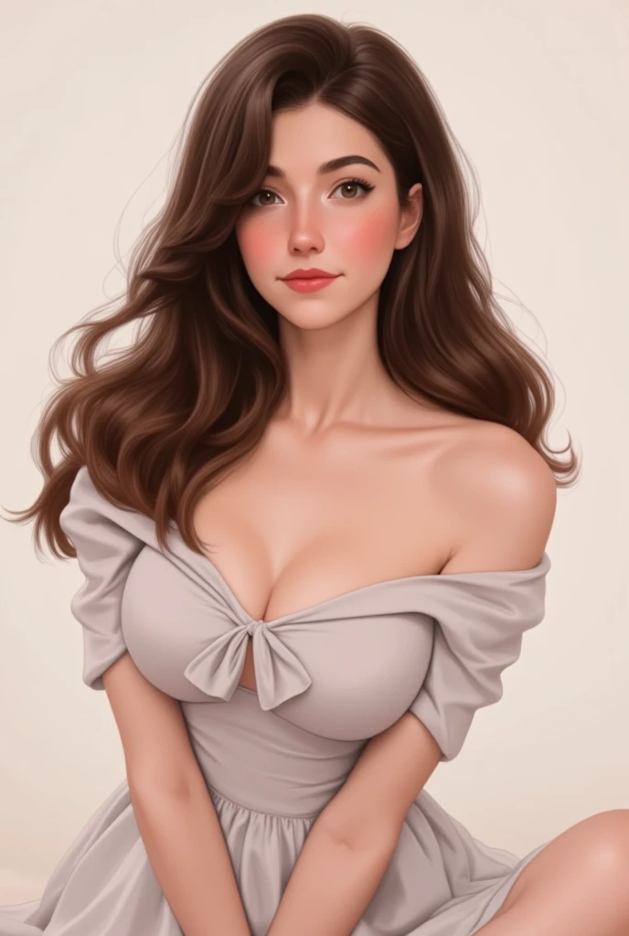 No estilo anime, a mulher perfeita seria alta e esguia, with long, straight, silky hair that reaches down to the waist. Seus olhos seriam grandes e brilhantes, with long, curved eyelashes. Sua pele seria clara e macia, no blemishes or imperfections.
In the strokes of a comic, essa mulher teria um visual mais ousado e marcante. Possivelmente teria cabelos curtos e desfiados, com uma franja despojada que cobre um dos olhos. Seus olhos seriam mais puxados e angulares, com um olhar penetrante e sedutor. Her skin would look more textured and her body features would be more defined and muscular, sem perder a feminilidade.
Independente do estilo escolhido, The perfect woman would be charismatic and determined, com uma personalidade forte e encantadora. Ela seria capaz de enfrentar qualquer desafio, always maintaining the elegance and delicacy that characterize it. (masterpiece:1.2, best quality), (finely detailed beautiful eyes: 1.2), ((1girl kelly brook very beautiful woman big breast ))