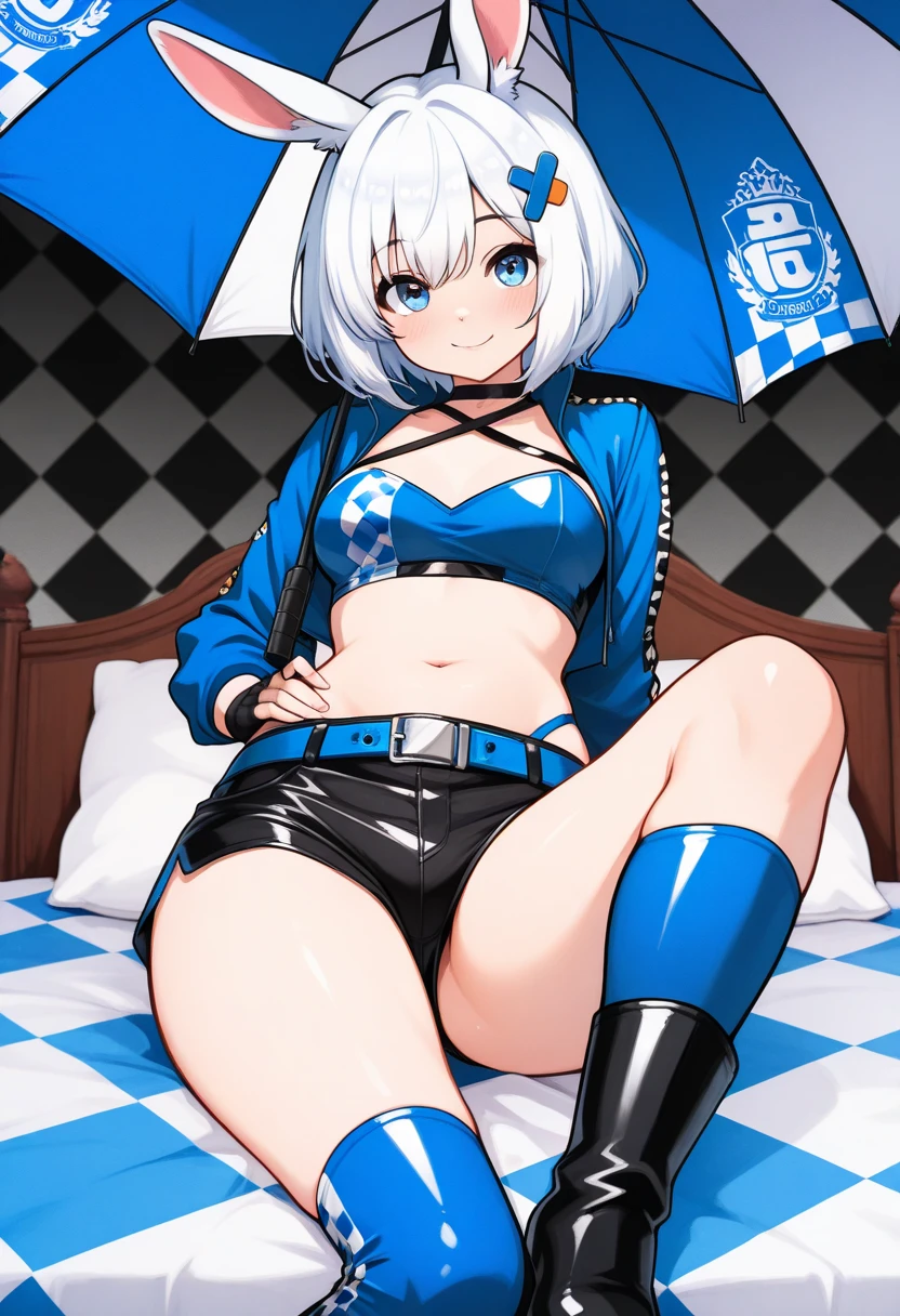 (((美少femaleAnime Style))),Anime Style,female,Tight Skirt,Take off your shorts,He is wearing only a white coat on top.,Penetration Sex,Creampie Sex,Orgy(1 Male,3female性),