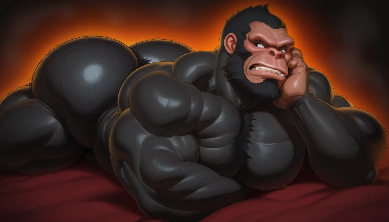 Daddy,big body,beard face,X men,the beast, mutant, Blue beast color