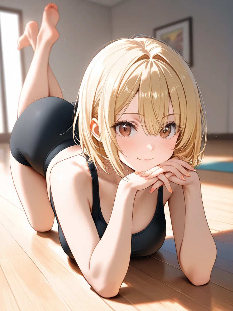 Mahiru shiina, , blonde, (Yellow Eyes:1.3)、Half Bob Hair,,blush,smile,Ocean、Wearing a cute swimsuit,Daytime、Wear a swimsuit、Captivating thighs、Beautiful bare legs, Revealing swimsuit、bikini、School Swimsuit
(masterpiece:1.2), highest quality, High resolution, unity 8k wallpaper, (shape:0.8), (Beautiful and beautiful eyes:1.6), Highly detailed face, Perfect lighting, Highly detailed CG, (Perfect hands, Perfect Anatomy),