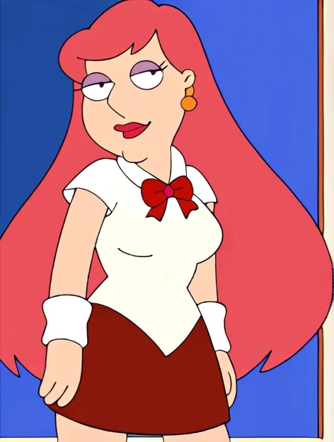 best quality, <lora:artStyleBadbrains_v10:0.75>, by bbrains, 1girl, shirt, button skirt,tie, purse, street, young, twintails, midriff, leaning againts wall, cute, heavy makeup, red lipstick, bracelets, hoop earrings, multicolored hair, skirt lift, panties, chubby, plump, fom below
