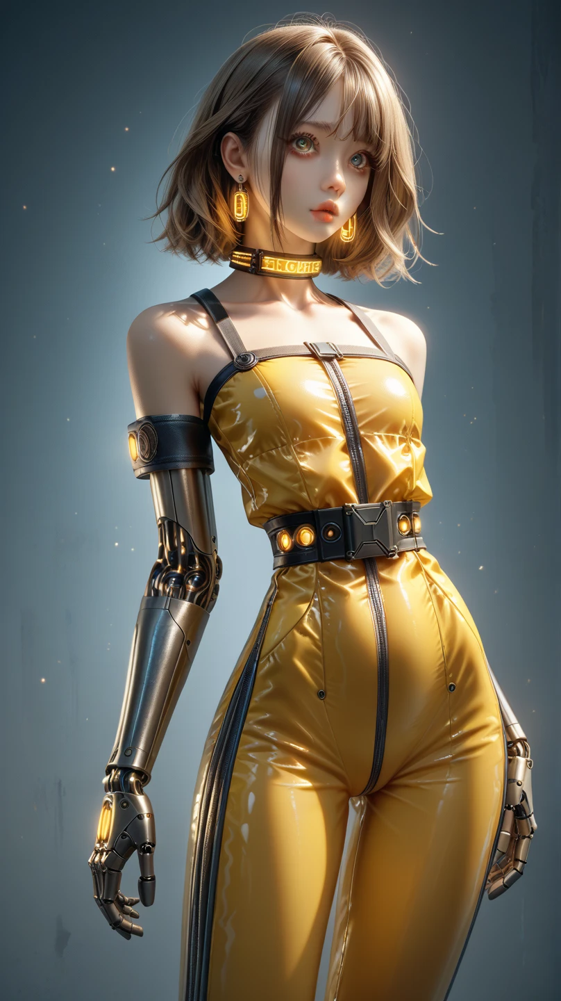 (((pixie cut hairstyle))) elegant (steampunk) slender athletic woman in a (((Spacestation))) , (detailed face), 1girl in shot, wide-angle, high angle, (wearing bright orange ((latex)) (((monokini spacesuit dress))) with white embroidery, white accent lines in the uniform, (Amber Heard: 1.6), blue eyes, (Natural Lighting), (Light ray tracing), (Soft Lighting:1.2), (wide angle), (Highres), (8K), full frame, (((Photo realistic))),  ((detailed background)), (masterpiece, best quality, realistic, detailed:1.1), masterpiece, best quality, extremely detailed CG unity 8k wallpaper, ultra high res, professional photography, sharp focus, HDR, 8K resolution, intricate detail, sophisticated detail, (medium breasts:1.3), (Muscles:1.1), (Cameltoe:1.3), thigh gap