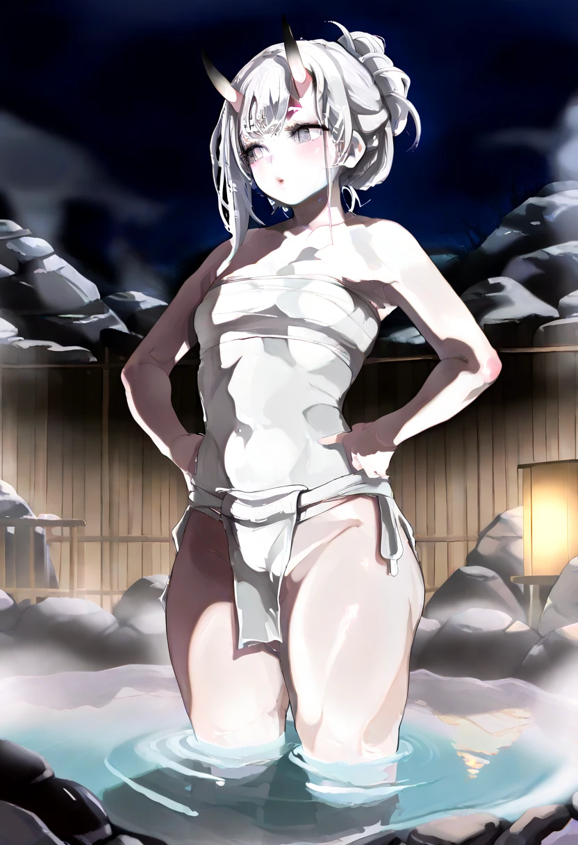 masterpiece, best quality, 1 solo girl, white hair, violet eyes, short hair, wavy hair, medium breasts, mature body and face, wavy hair, white bikini, scarf, beach, white sand, beach ball, summer, leg up, cowboy shots, detailed body, face, and eyes, sharp focus, vibrant, creative, dynamic, high definition, high resolution, 8k, (Upscale: R-ESRGAN 4x+ Anime6mage enchance:4x), voluptuous body, lying at the sand