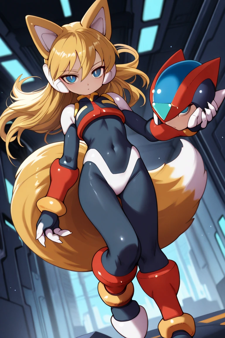 Beautiful 1girl, full body, ager, solo, (very long waist length blonde hair, straight blonde hair: 1.28), ((light blue eyes)), clear skin, (large darker fox ears: 1.35), pale skin, medium breasts, cleavage, (thin hips, thin waist , athletic body: 1.25), (arched back:1.12), detailed skin, mischievous face, pouting, revealing clothes, (wearing wearing a futuristic Iron Man suit, black and pink color scheme, highly detailed)), walking, 8k textures, soft light, elegant, highly detailed, sharp focus, soothing tones, insane details, intricate details, hyperdetailed, low contrast, exposure blend, hdr, faded