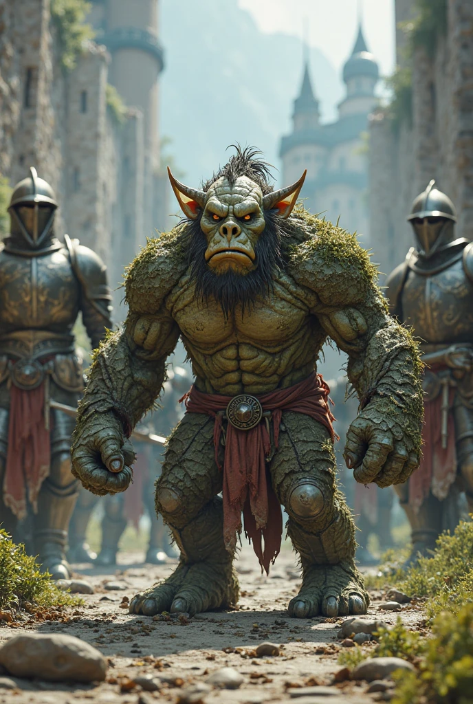 Orc1024, an orc, full body, in the lord of the ring movie still, highly detailed, photography, ultra sharp, film, bokeh, professional, 64k <lora:Orc1024:0.8> <lora:add-detail-xl:1.5>